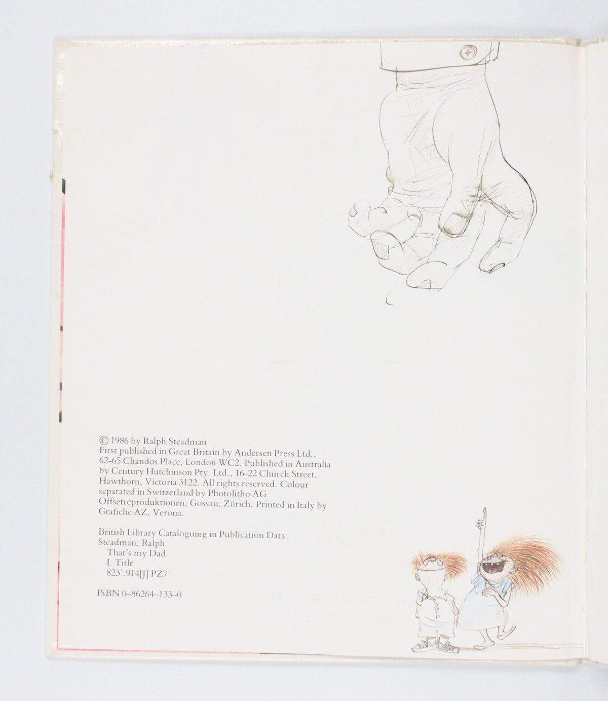 1986 That’s My Dad by Ralph Steadman