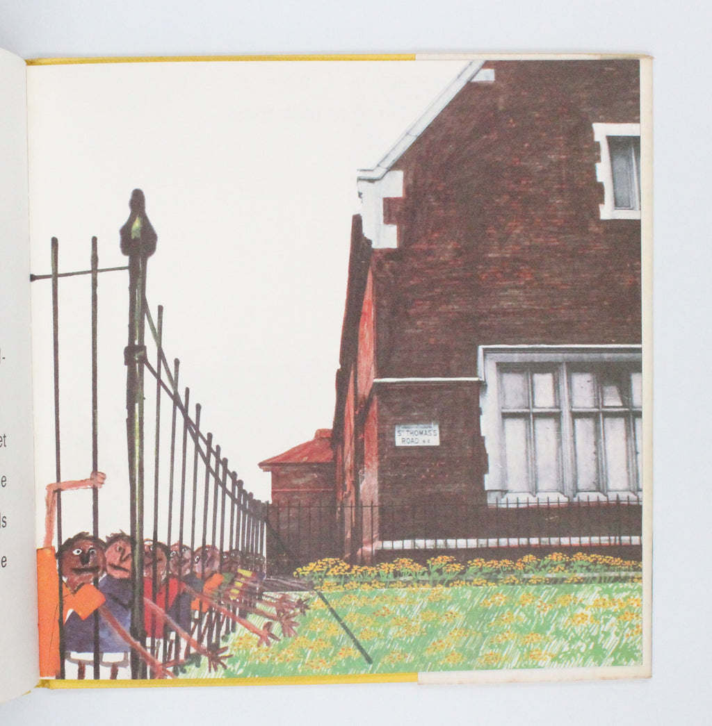 1968 The Yellow Flowers by Fiona Saint [Ralph Steadman illus.]