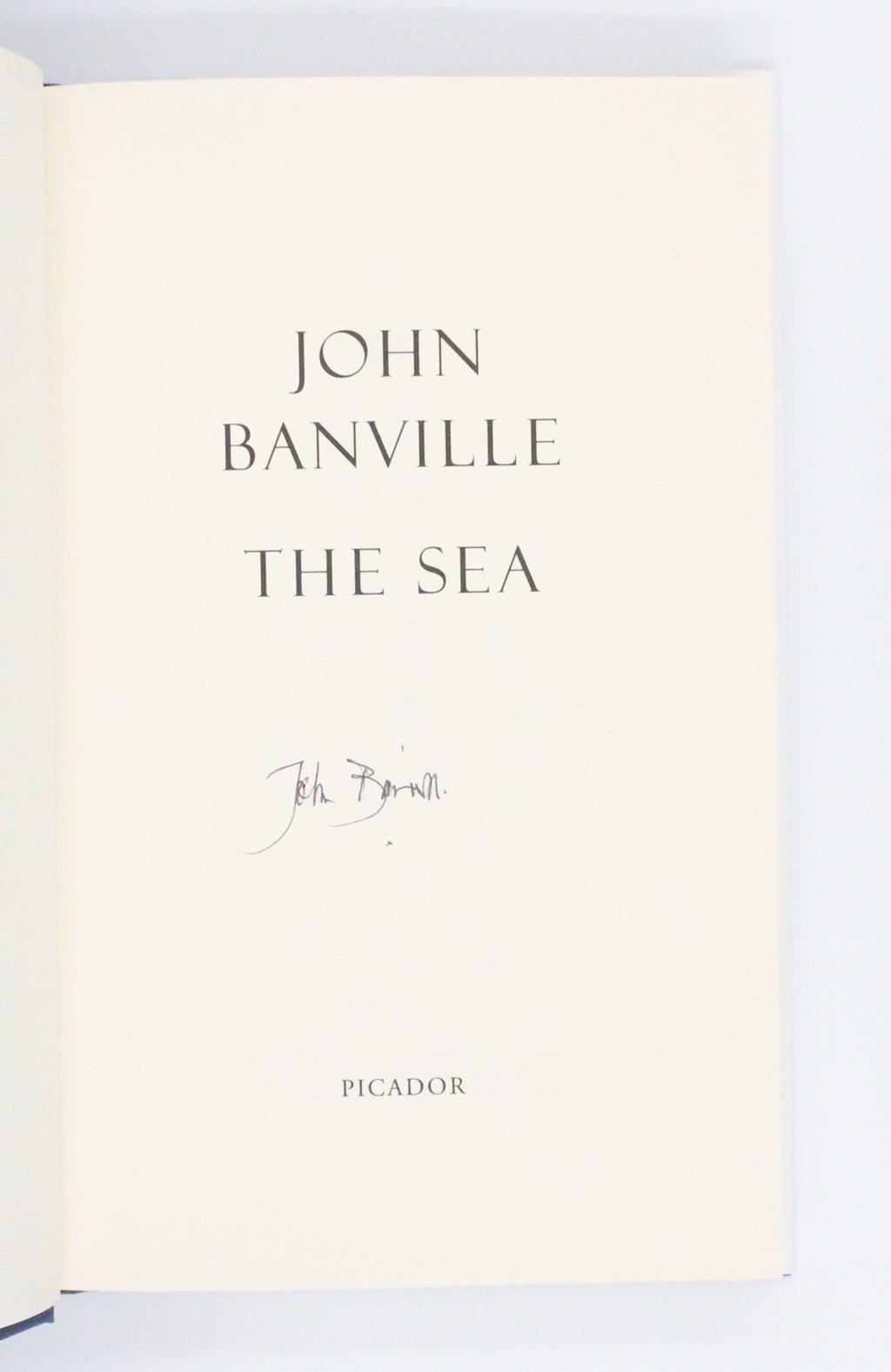 2005 The Sea by John Banville