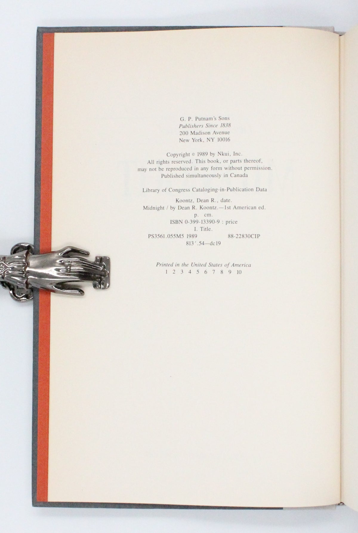 1989 Midnight by Dean R. Koontz