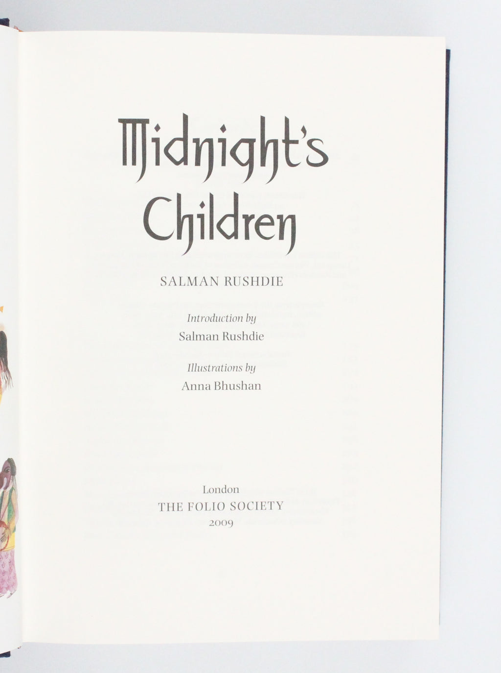 2009 Midnight’s Children by Salman Rushdie