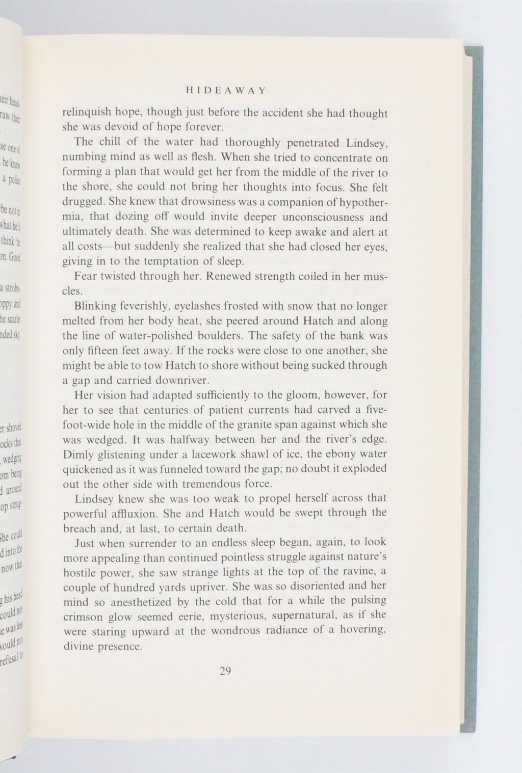 1992 Hideaway by Dean R. Koontz