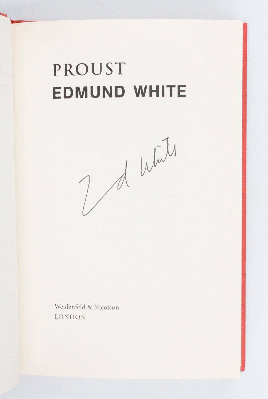 1999 Proust by Edmund White