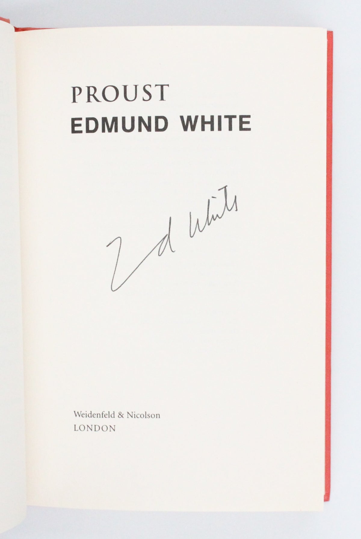 1999 Proust by Edmund White