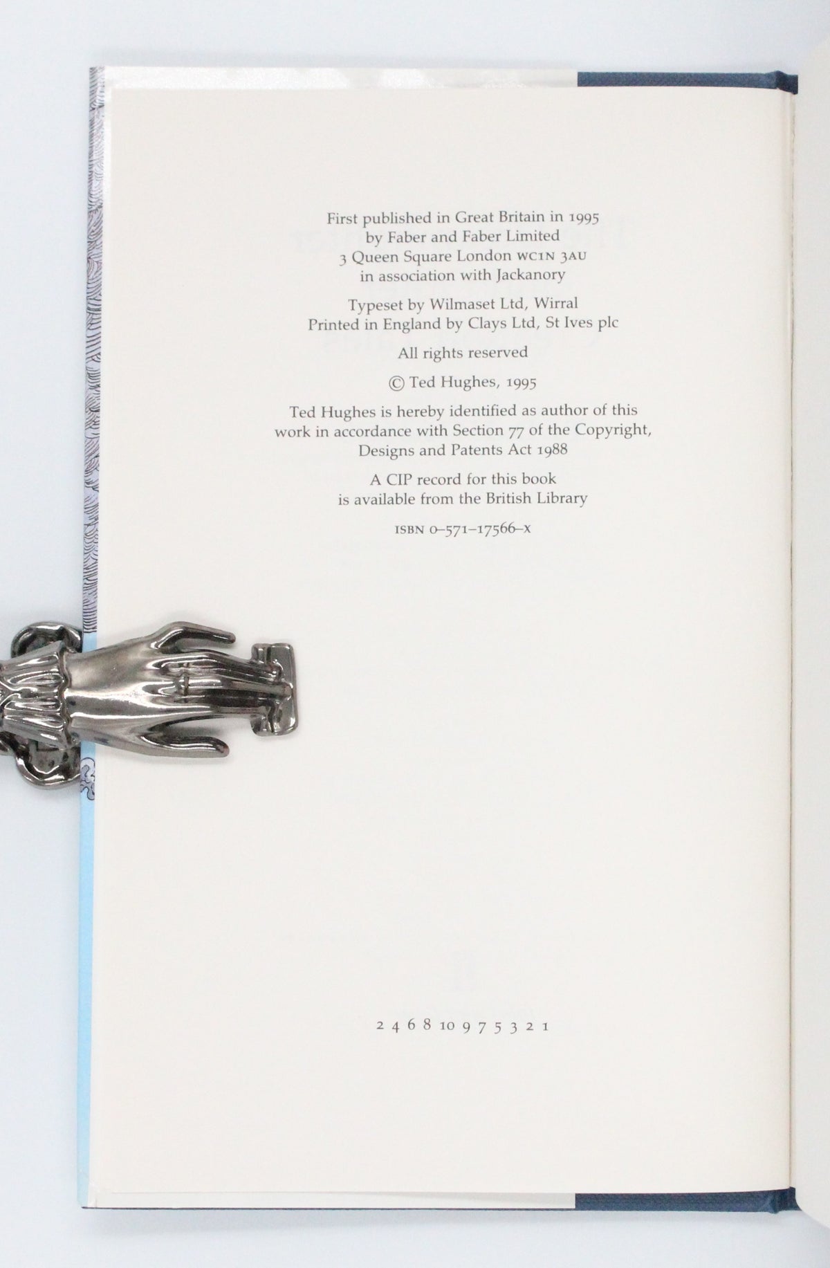 1995 The Dreamfighter and Other Creation Tales by Ted Hughes