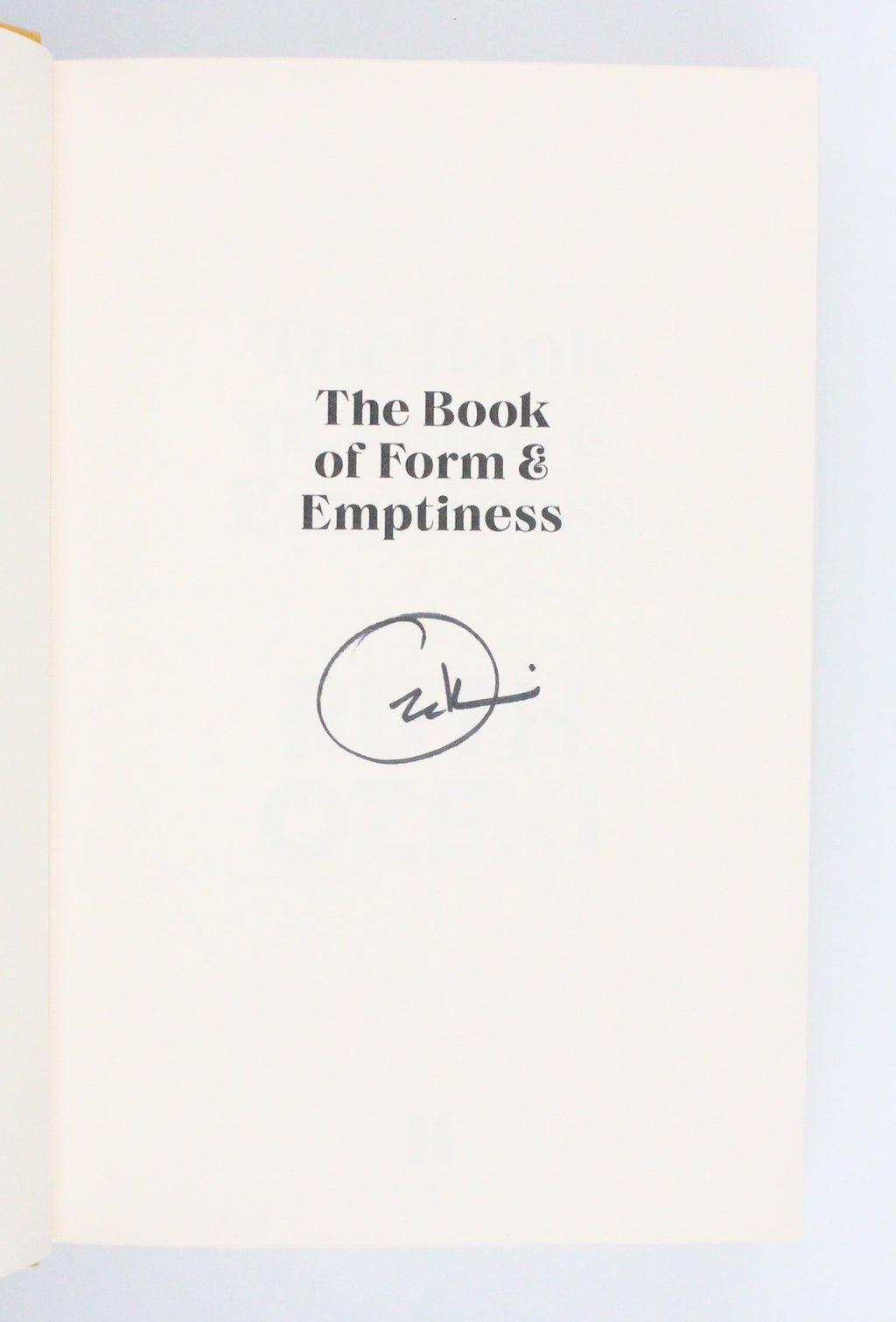 2021 The Book of Form & Emptiness by Ruth Ozeki