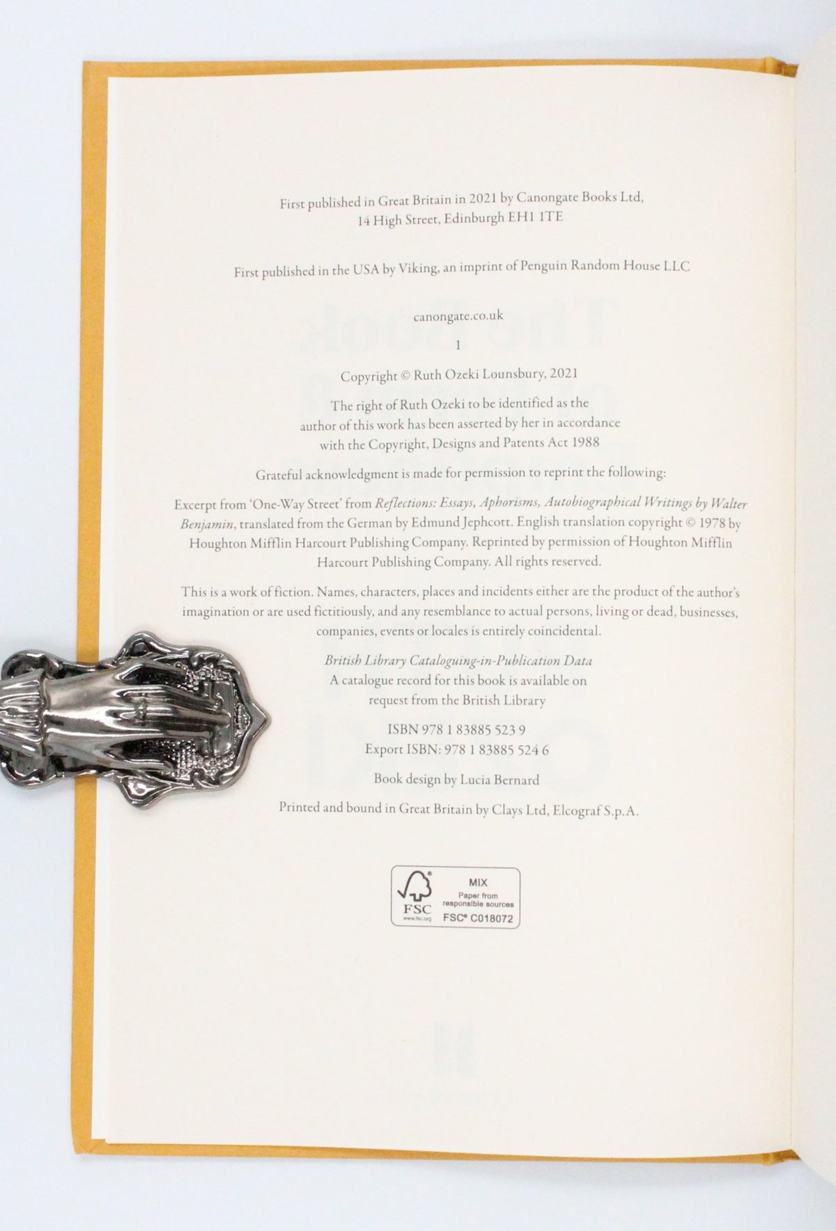 2021 The Book of Form & Emptiness by Ruth Ozeki