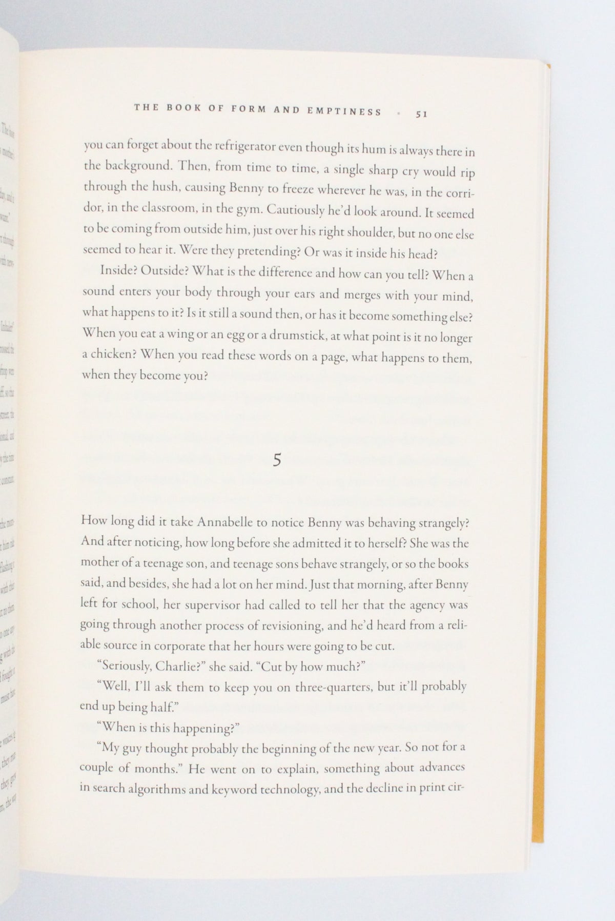 2021 The Book of Form & Emptiness by Ruth Ozeki