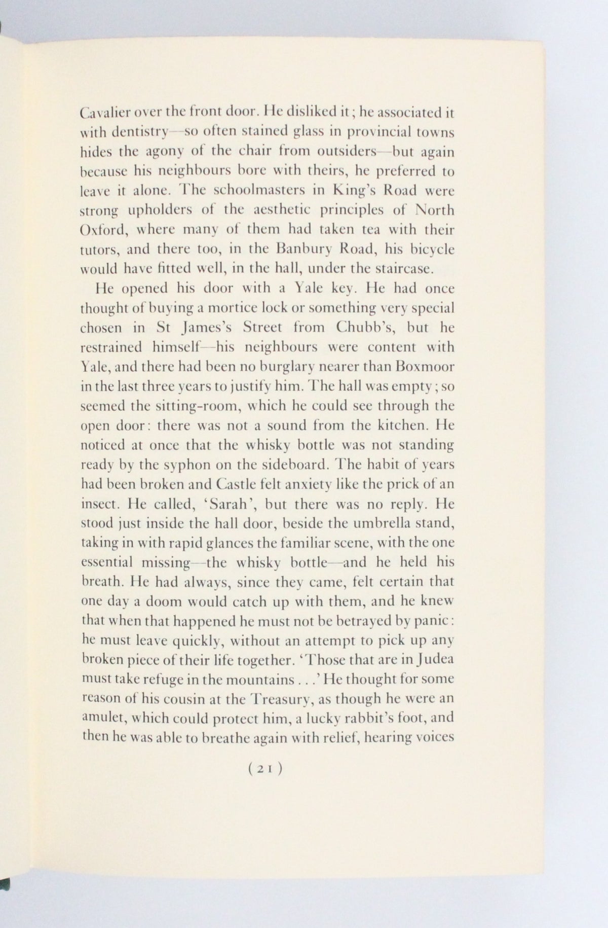 1978 The Human Factor by Graham Greene