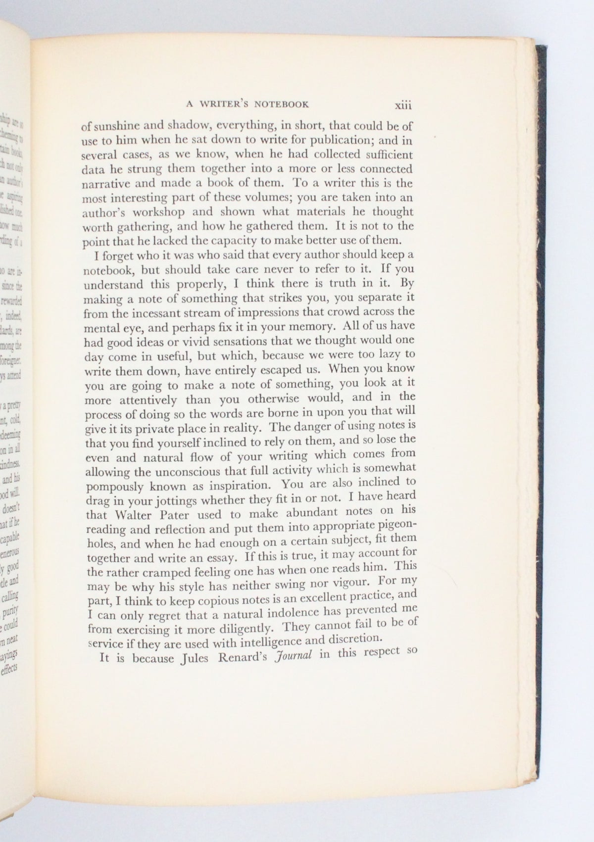 1949 A Writer’s Notebook by W. Somerset Maugham