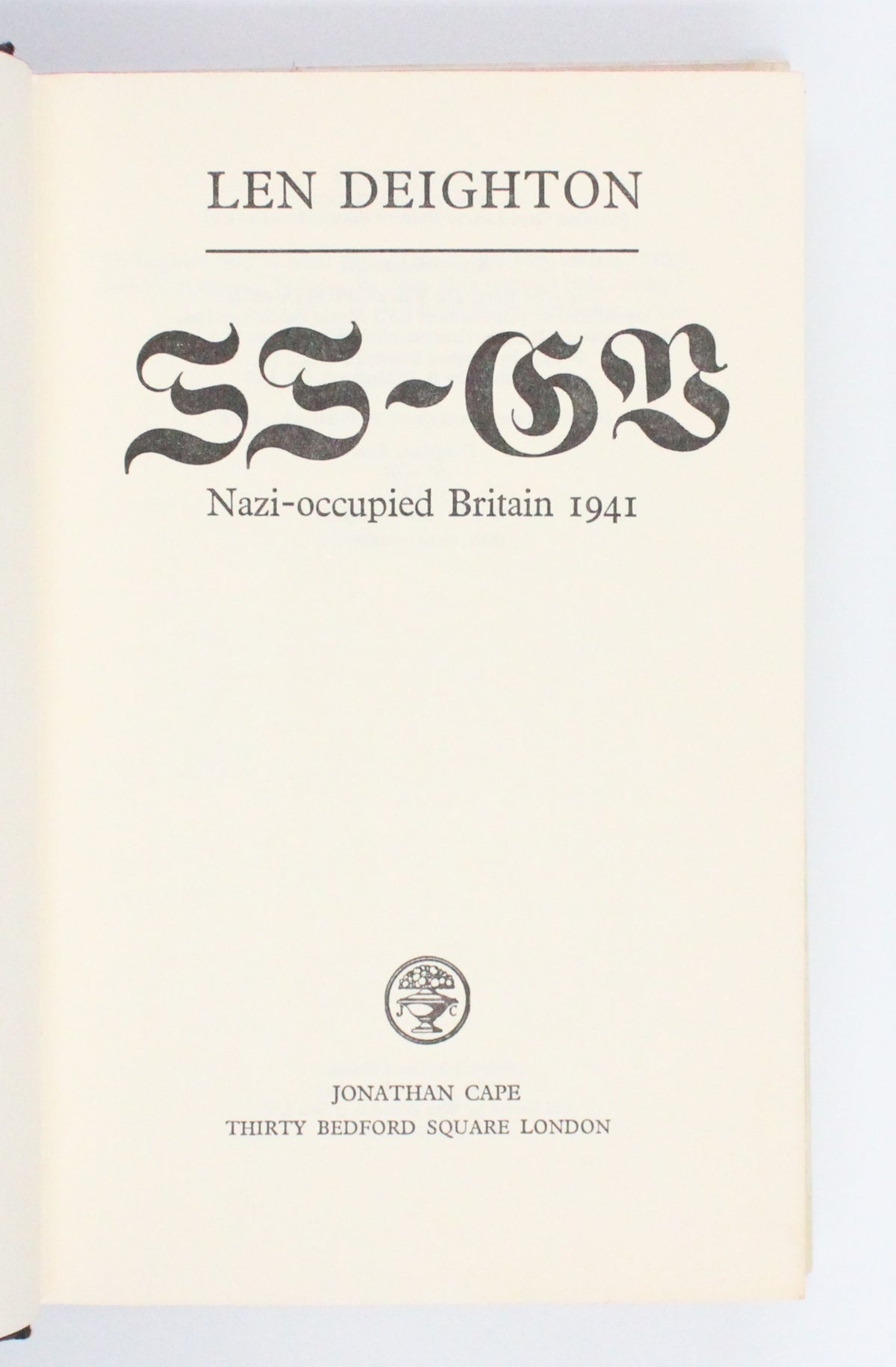 1978 SS-GB by Len Deighton