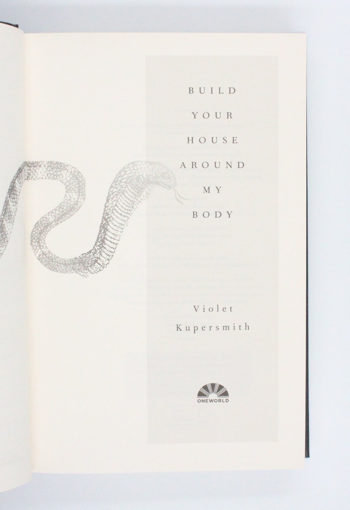 2021 Build Your House Around My Body by Violet Kupersmith