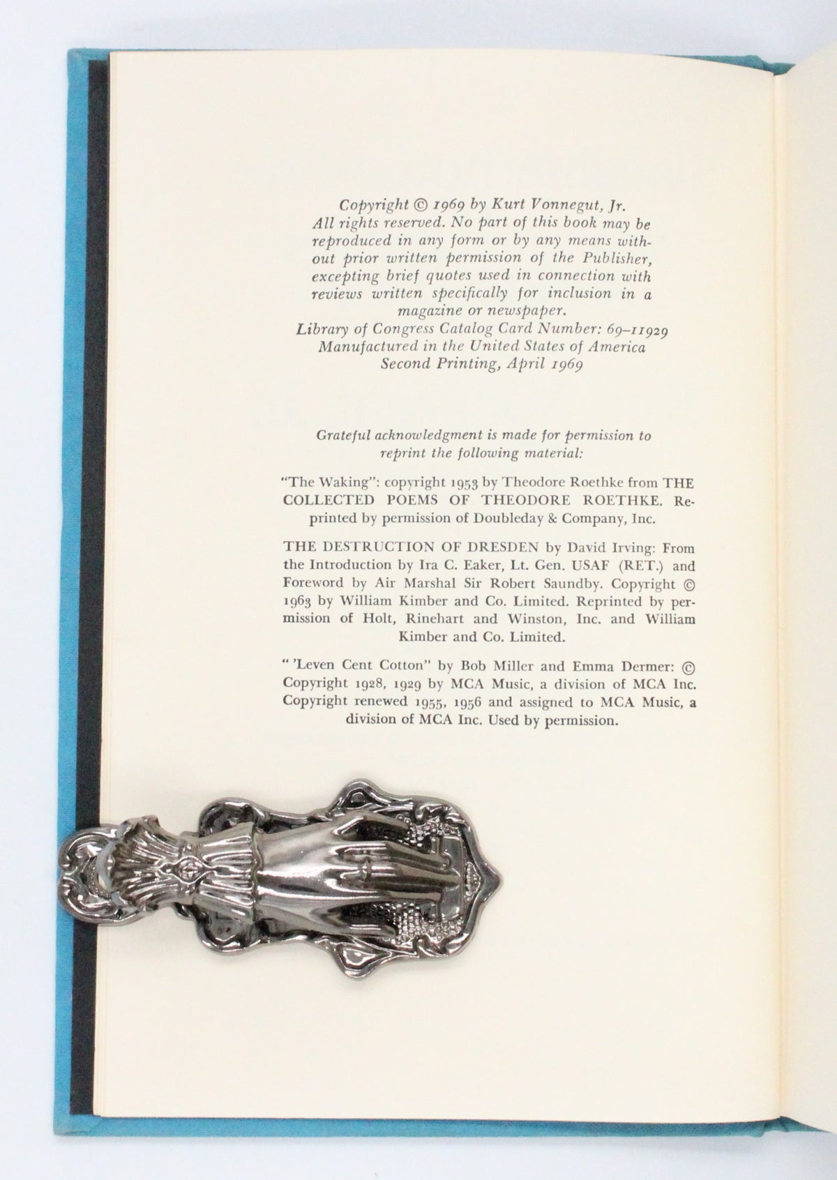 1969 Slaughterhouse-Five by Kurt Vonnegut