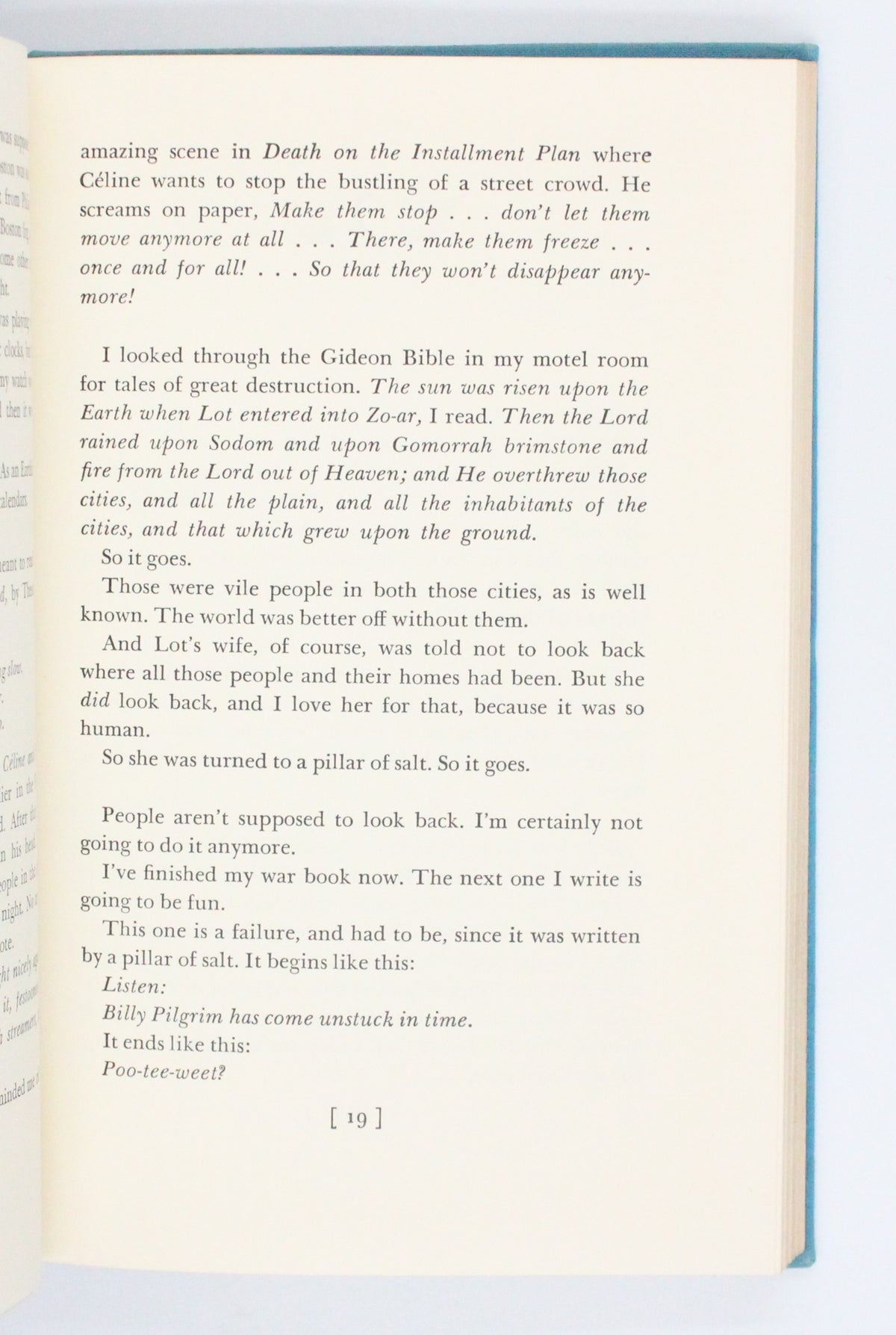1969 Slaughterhouse-Five by Kurt Vonnegut