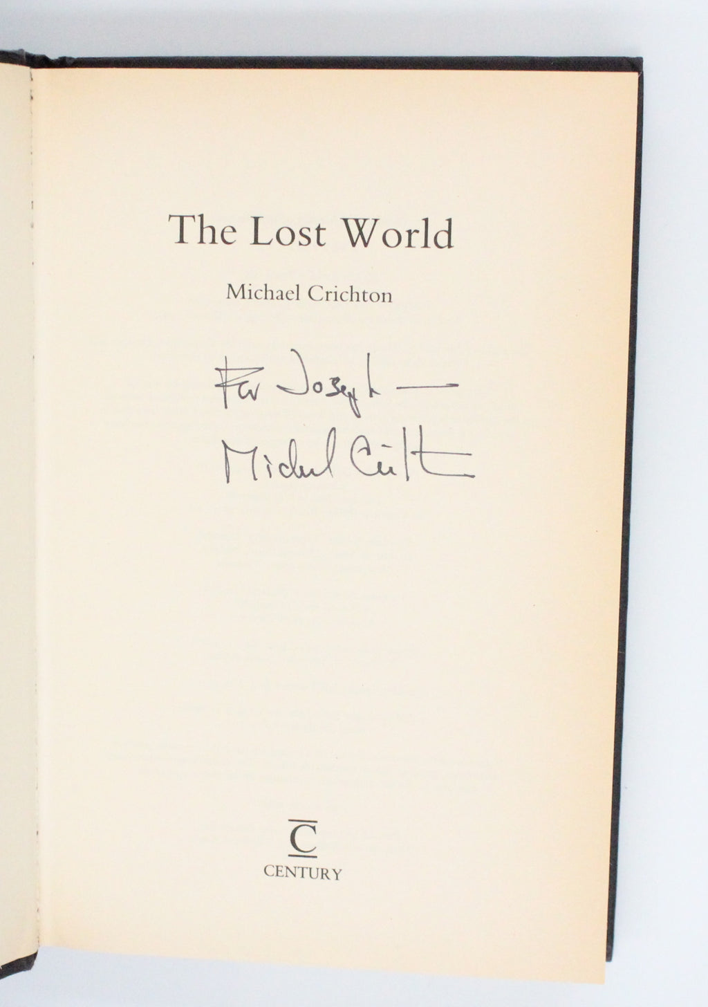 1995 The Lost World by Michael Crichton