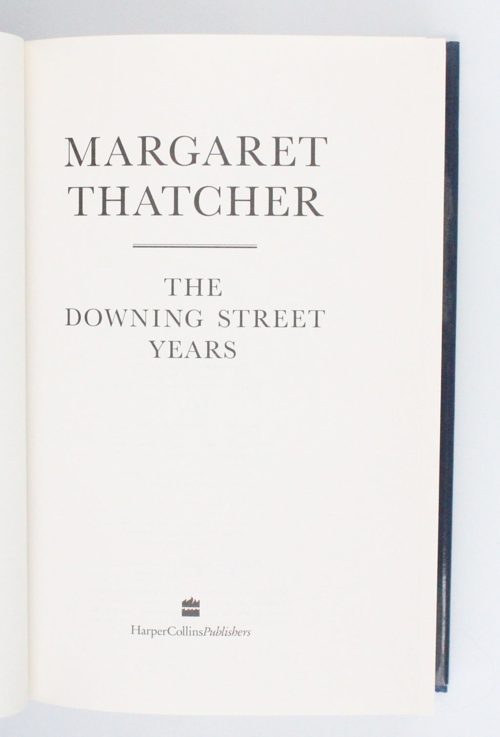 1993 The Downing Street Years by Margaret Thatcher