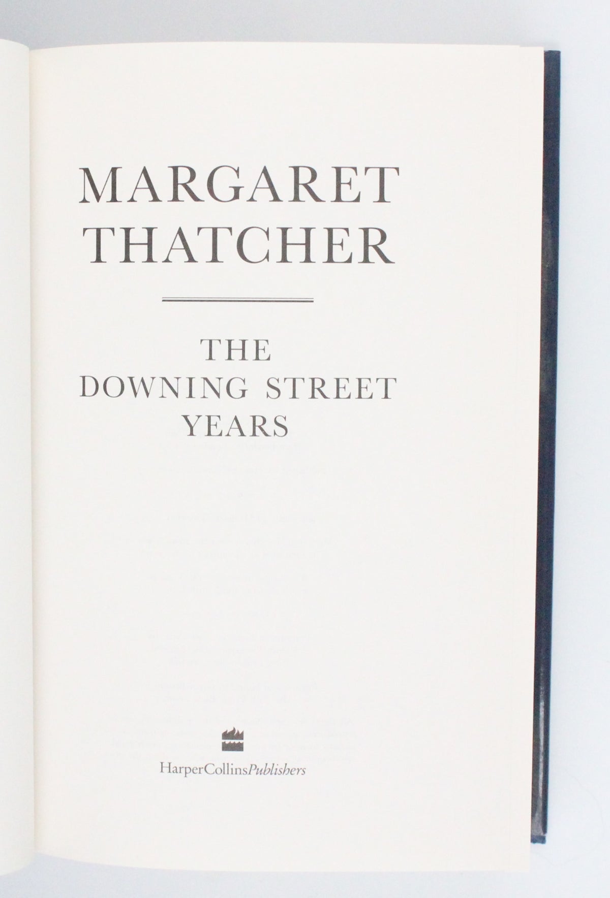 1993 The Downing Street Years by Margaret Thatcher