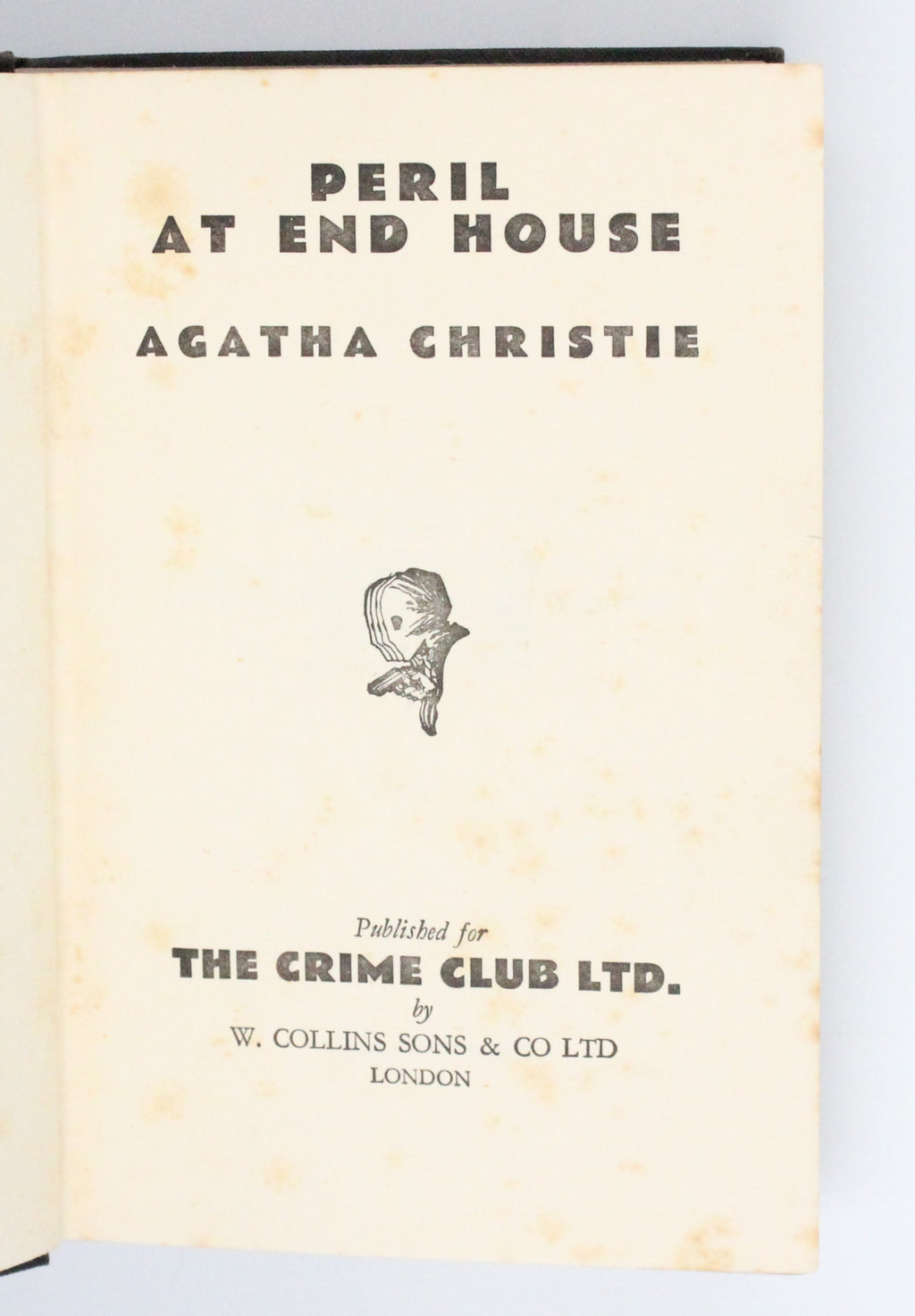 1935 Peril at End House by Agatha Christie