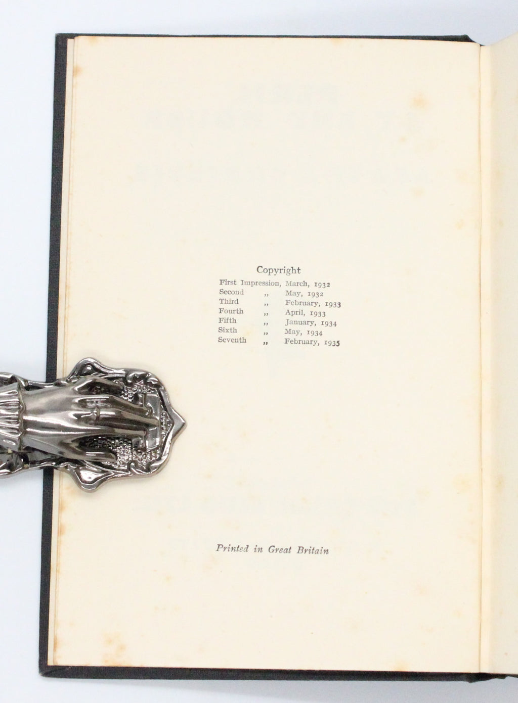 1935 Peril at End House by Agatha Christie