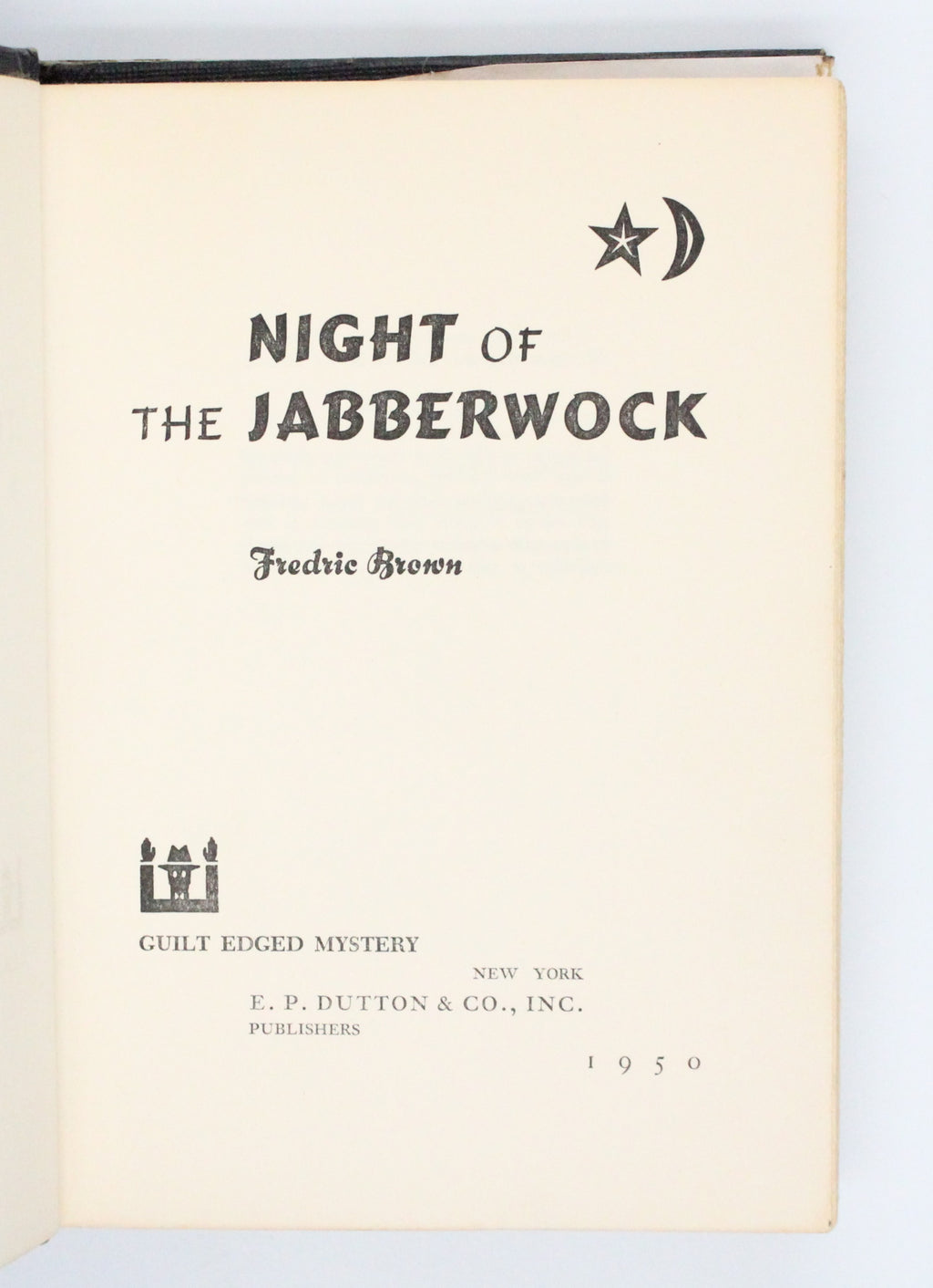 1950 Night of The Jabberwock by Fredric Brown