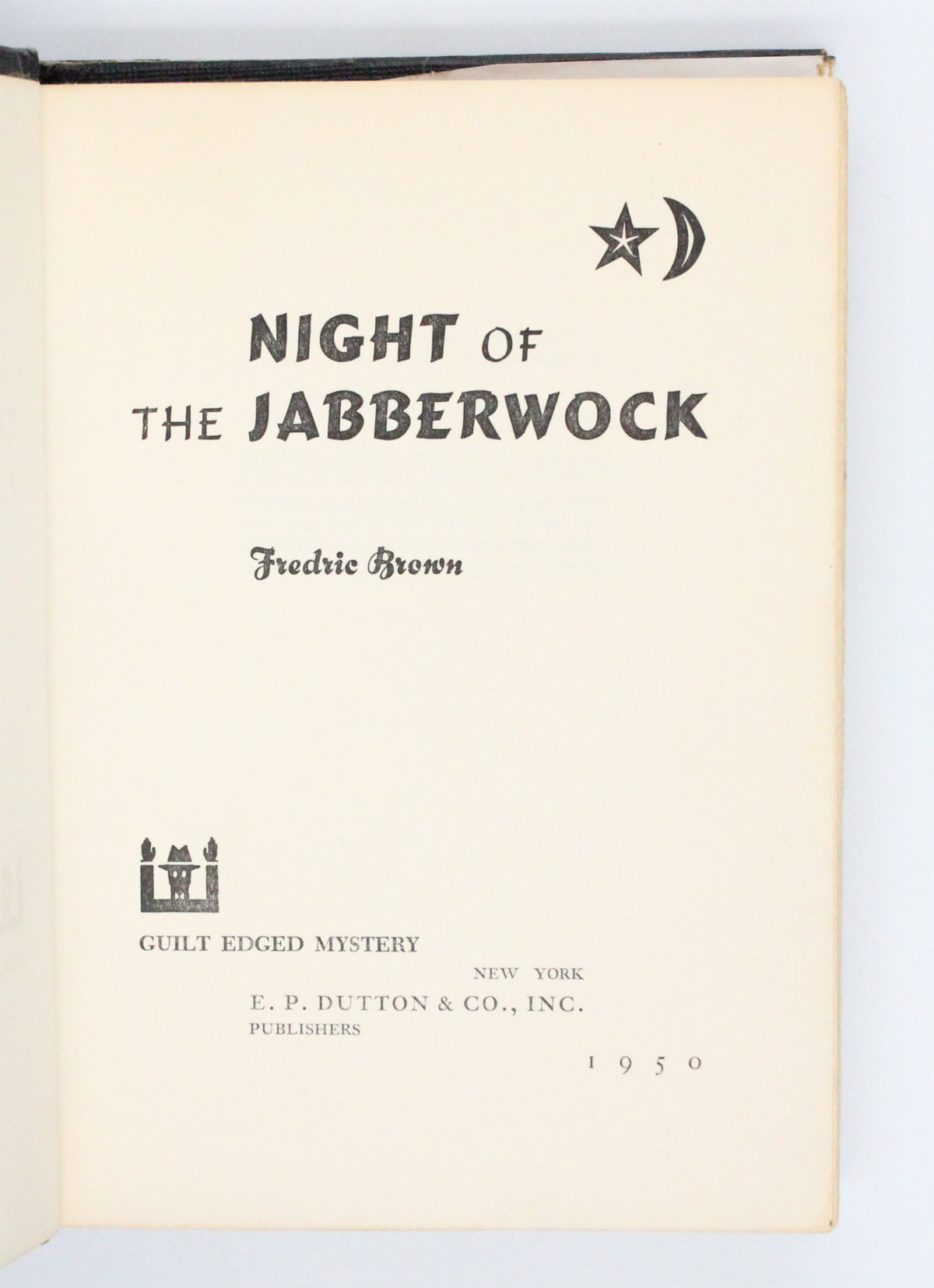 1950 Night of The Jabberwock by Fredric Brown