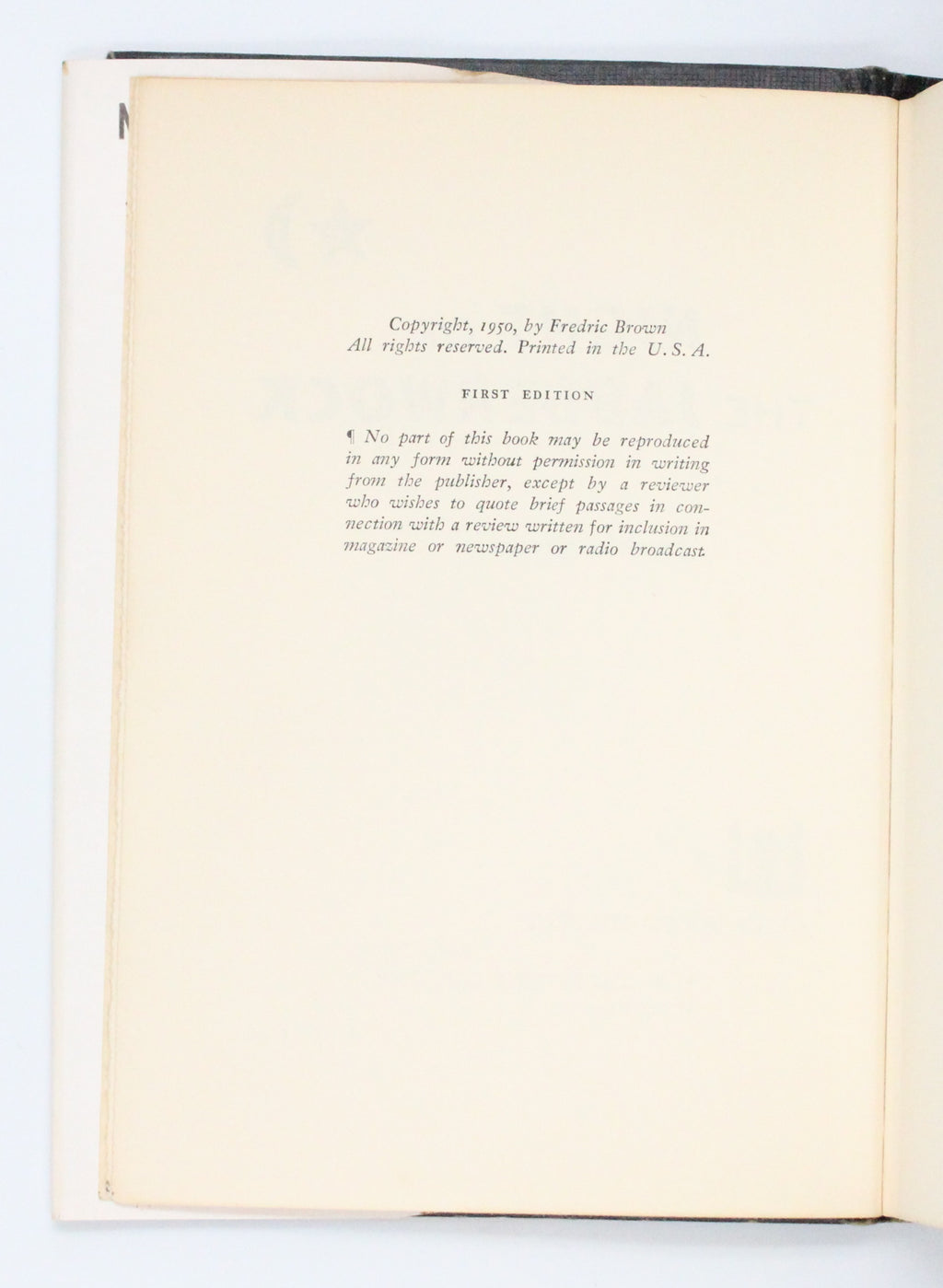 1950 Night of The Jabberwock by Fredric Brown