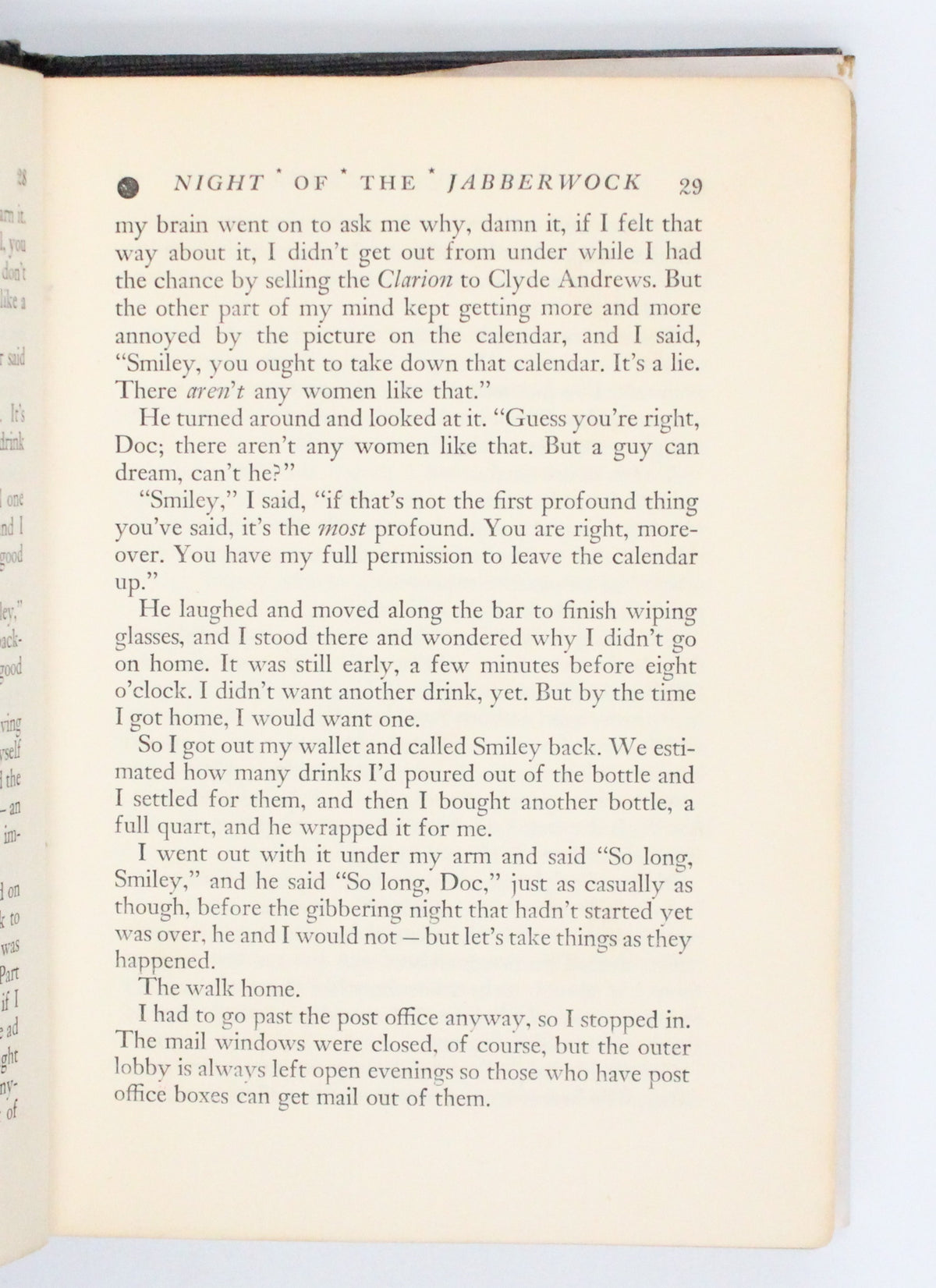 1950 Night of The Jabberwock by Fredric Brown