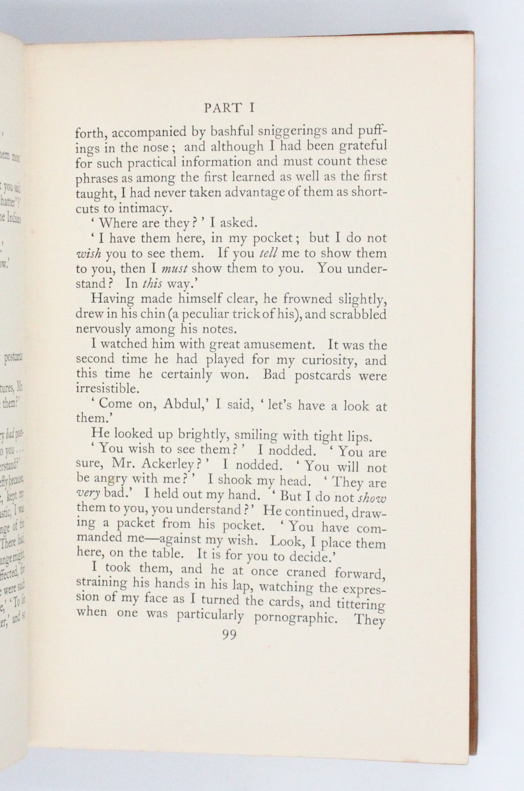 1932 Hindoo Holiday An Indian Journal by J. R. Ackerley