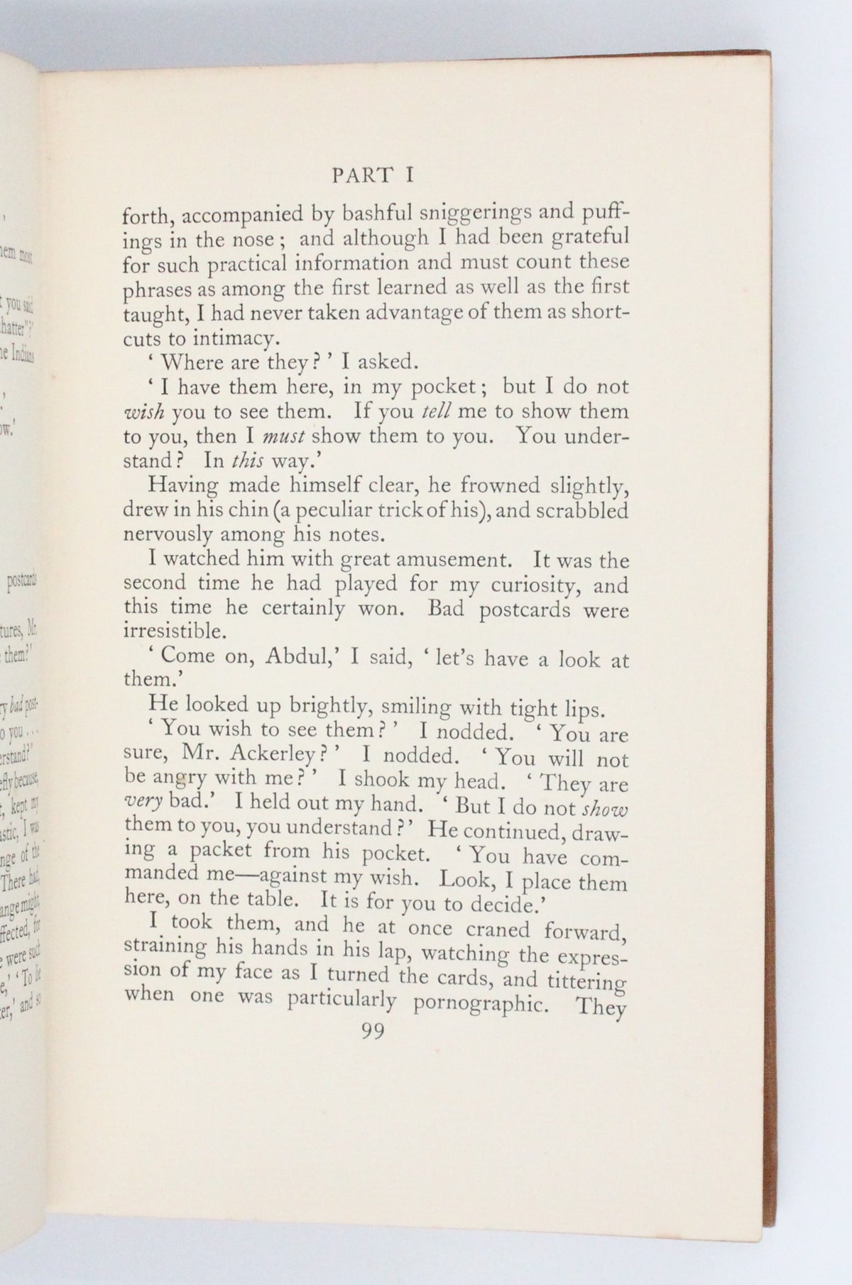1932 Hindoo Holiday An Indian Journal by J. R. Ackerley