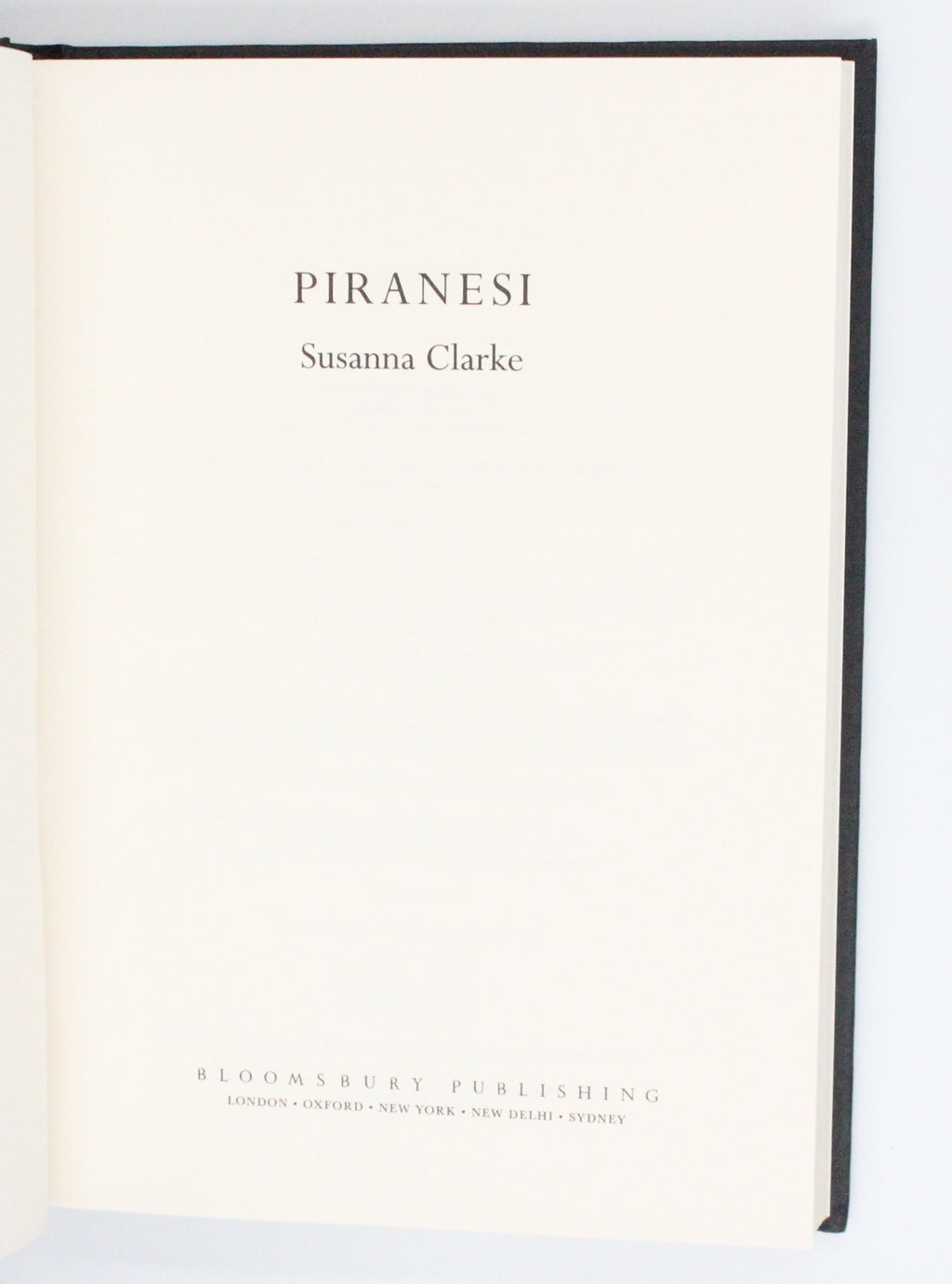 2020 Piranesi by Susanna Clarke