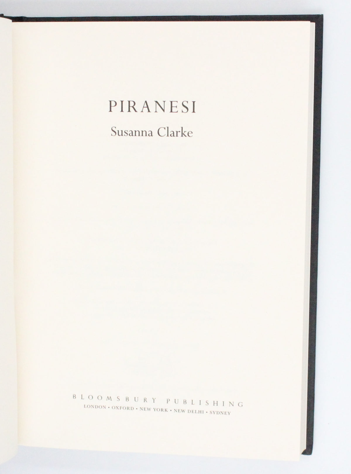 2020 Piranesi by Susanna Clarke