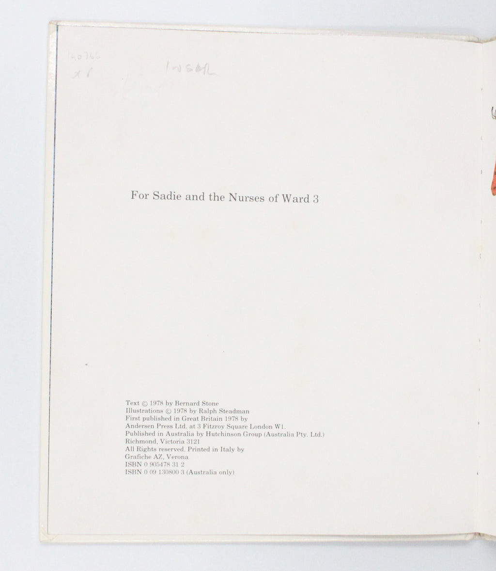 1978 Emergency Mouse by Bernard Stone [Ralph Steadman illus.]