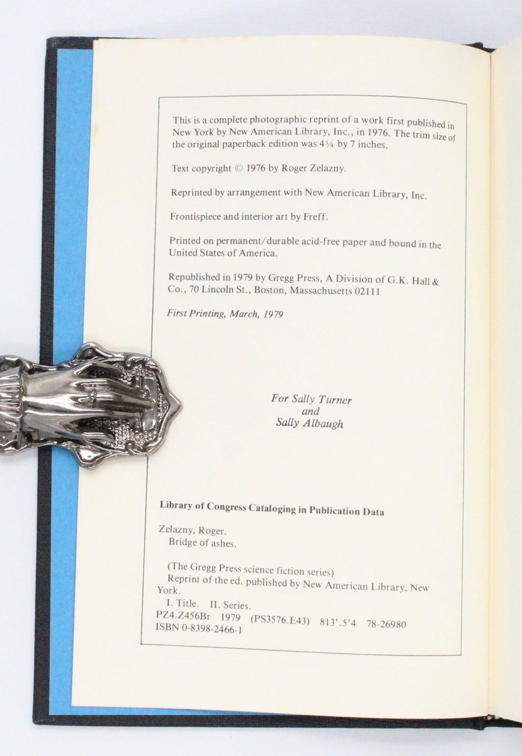 1979 Bridge of Ashes by Roger Zelazny