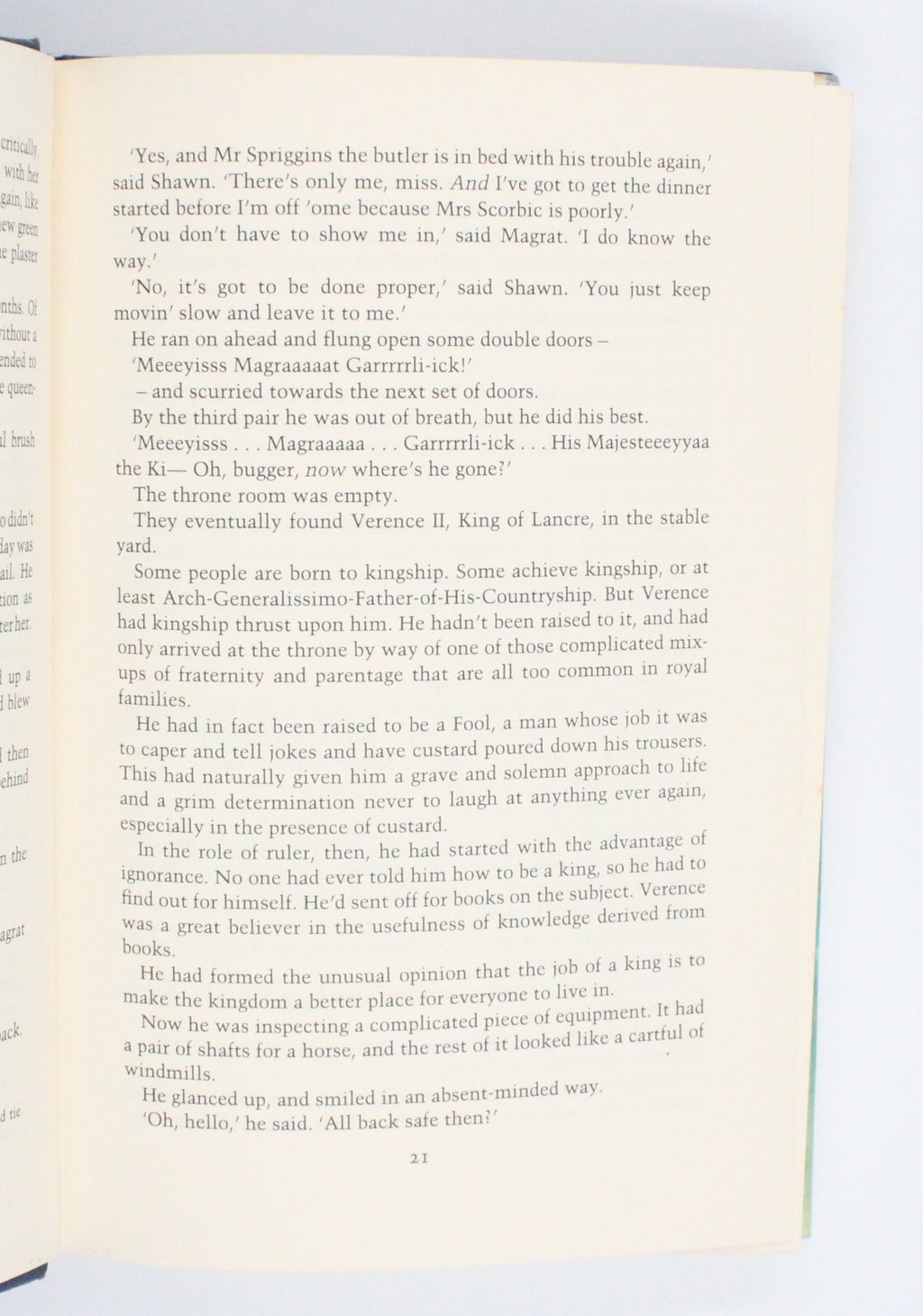 1992 Lords and Ladies by Terry Pratchett