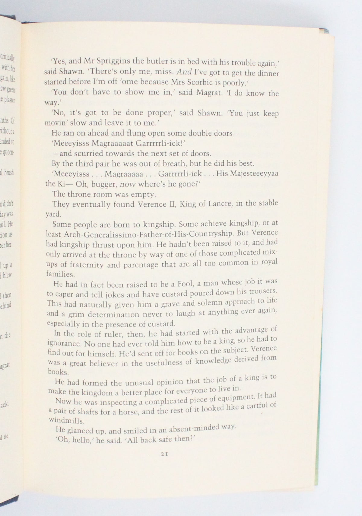 1992 Lords and Ladies by Terry Pratchett