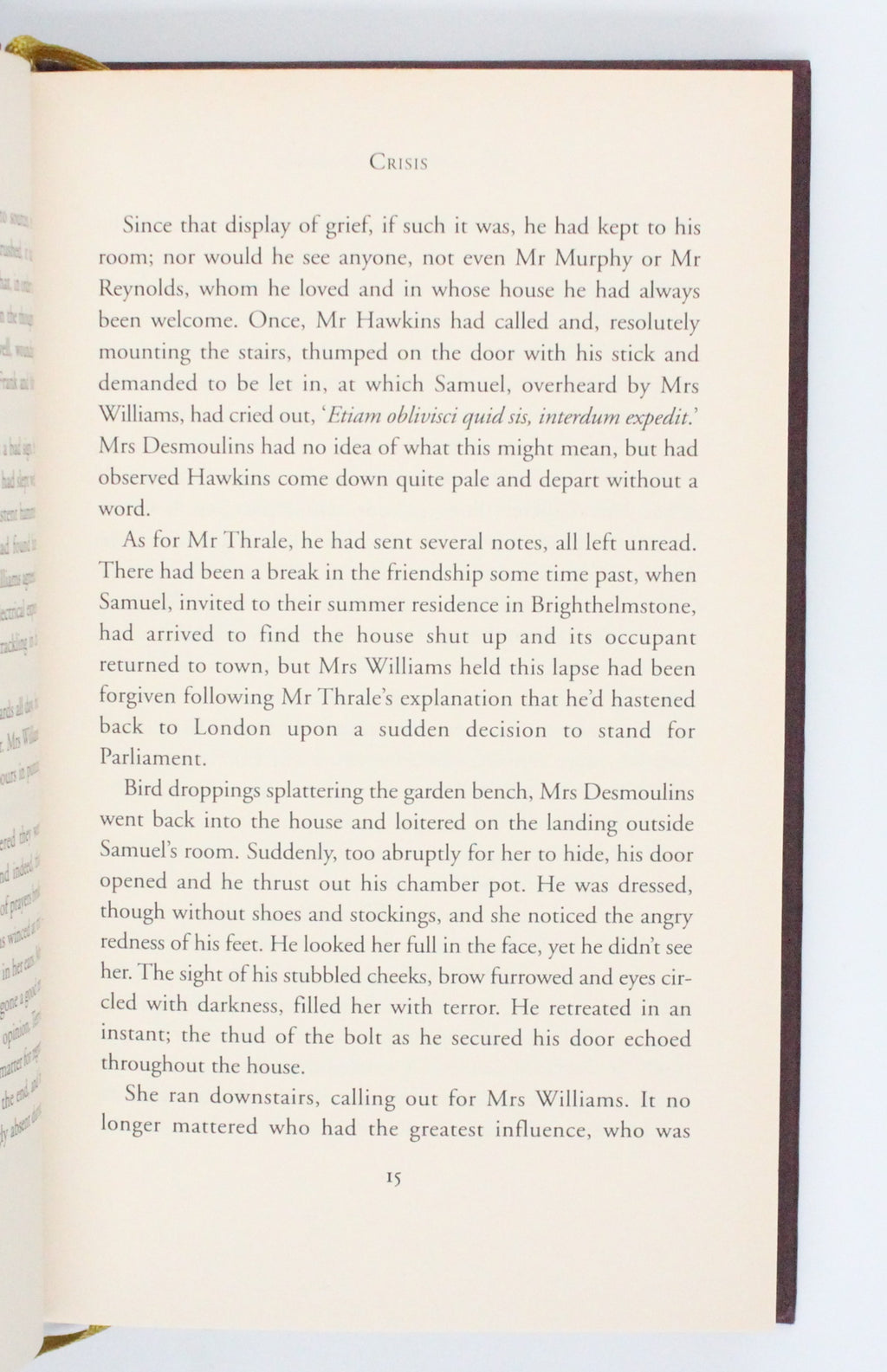 2001 According to Queeney by Beryl Bainbridge