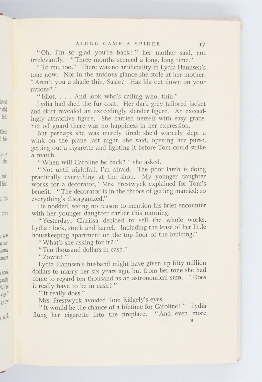 1957 Along Came a Spider by Maude Parker
