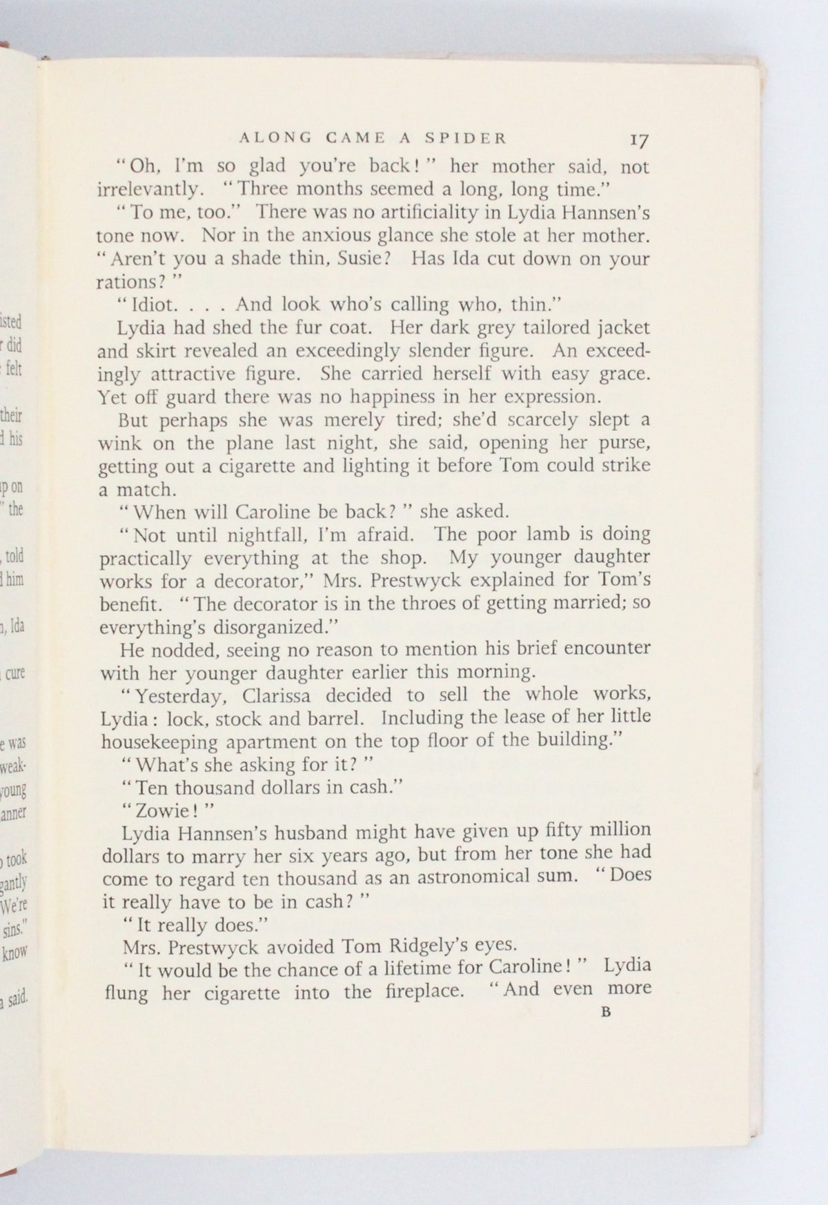 1957 Along Came a Spider by Maude Parker