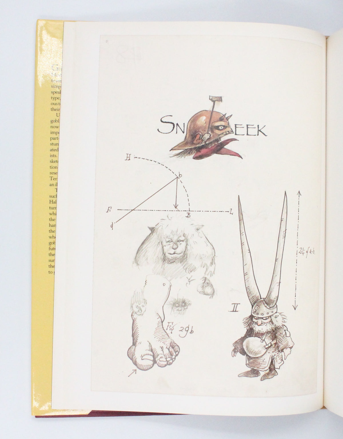 1986 Goblins of The Labyrinth by Brian Froud and Terry Jones