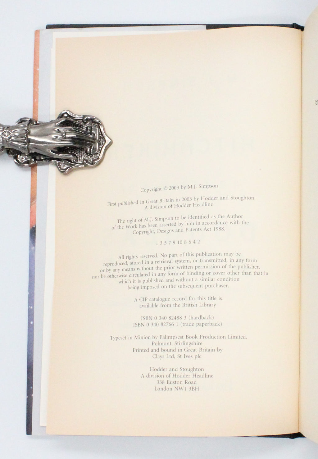2003 Hitchhiker A Biography of Douglas Adams by M. J. Simpson