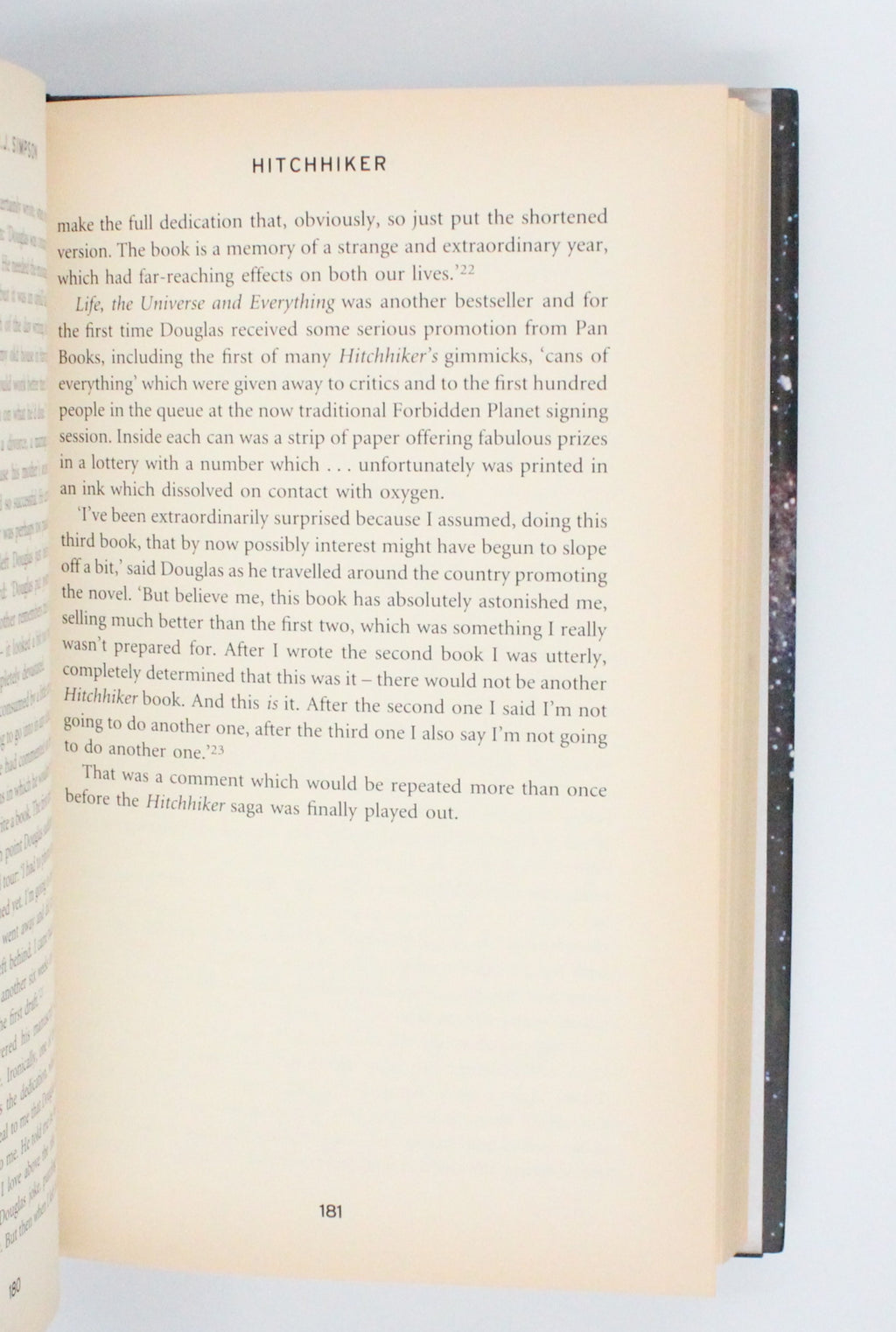 2003 Hitchhiker A Biography of Douglas Adams by M. J. Simpson