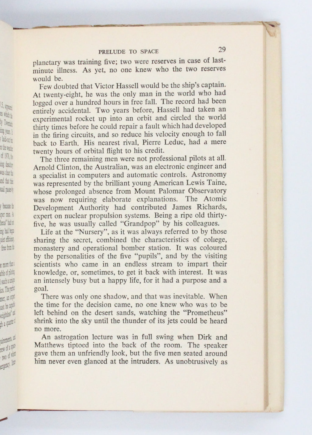 1953 Prelude to Space by Arthur C. Clarke