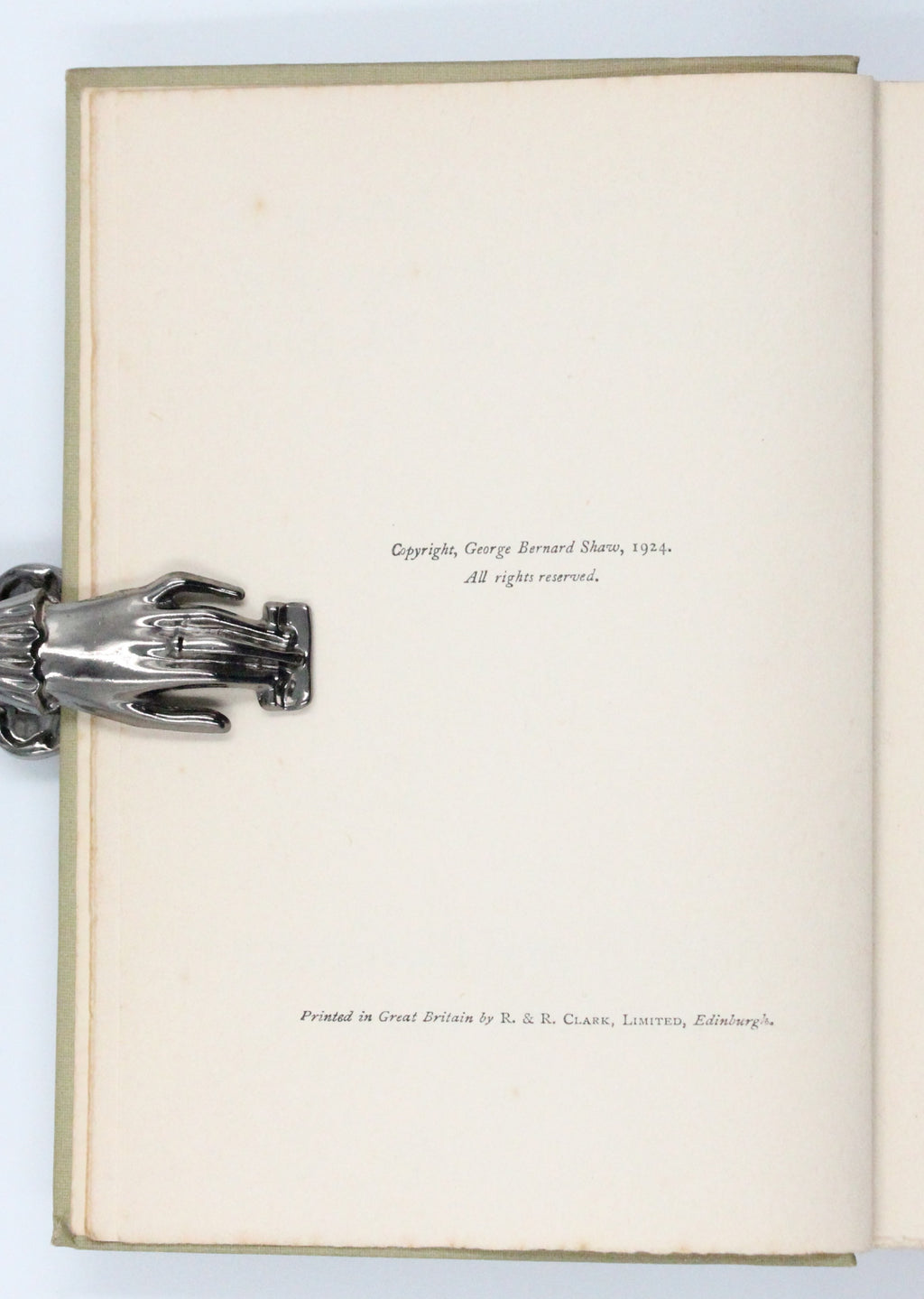 1924 Saint Joan by George Bernard Shaw