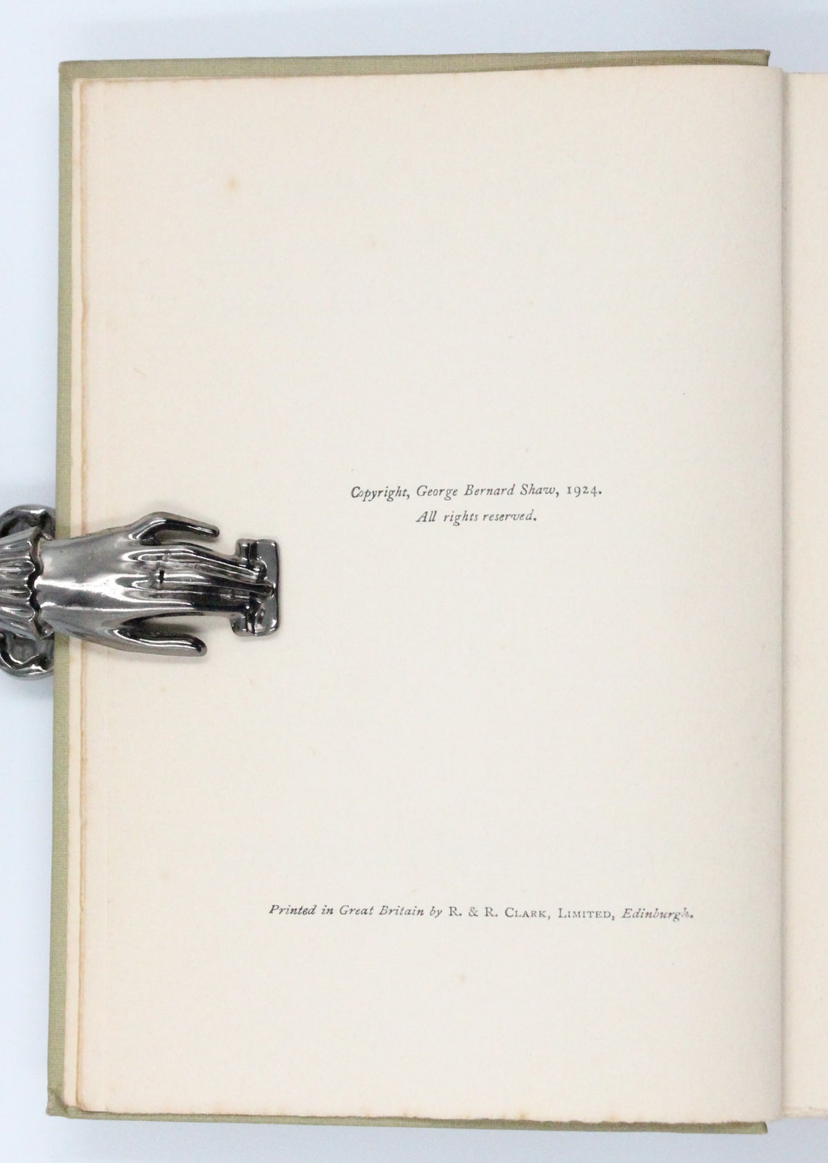 1924 Saint Joan by George Bernard Shaw