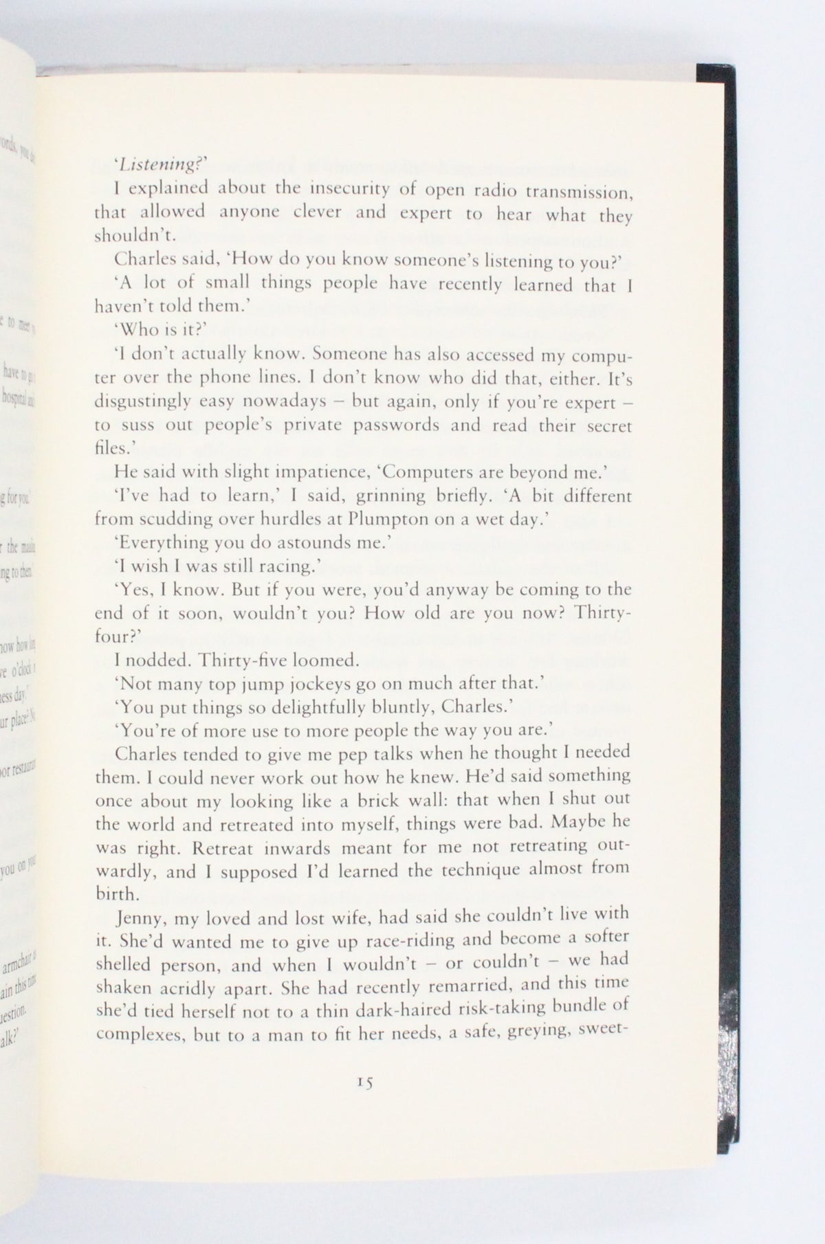 1995 Come to Grief by Dick Francis