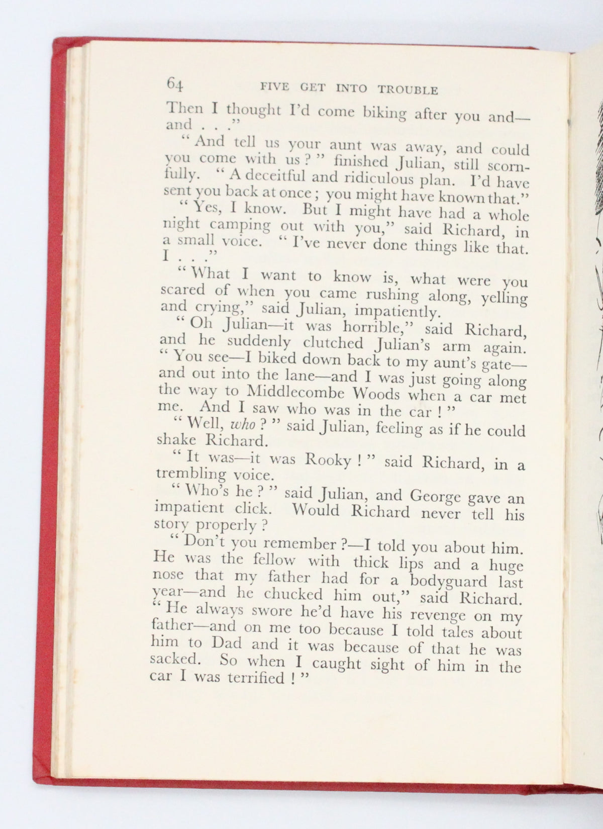 1949 Five Get Into Trouble by Enid Blyton