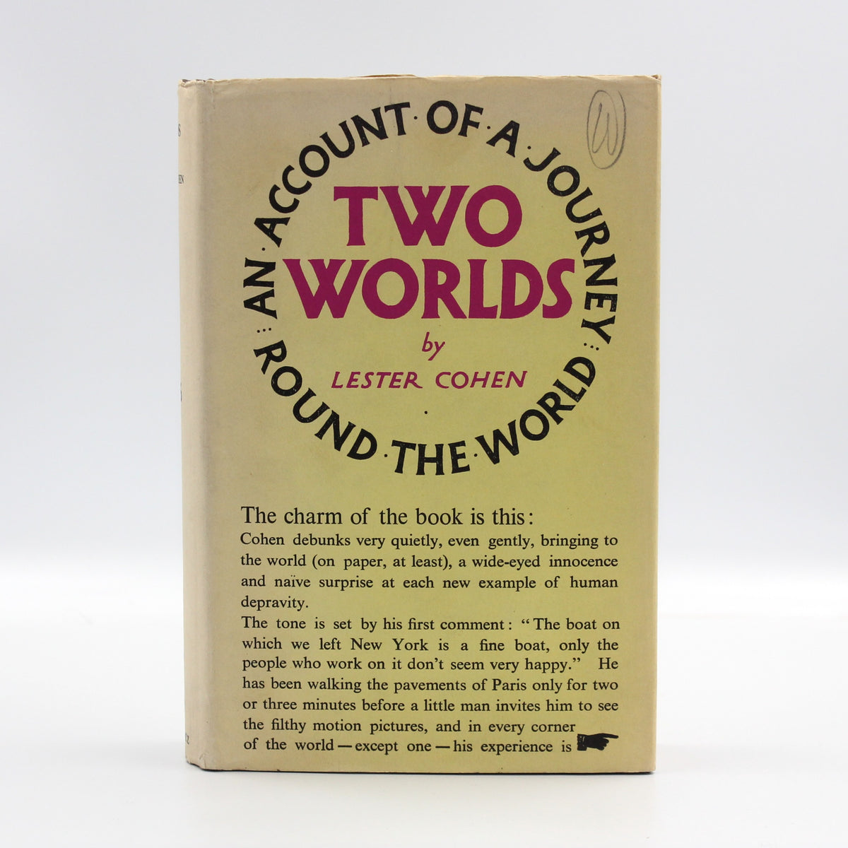 1936 Two Worlds by Lester Cohen