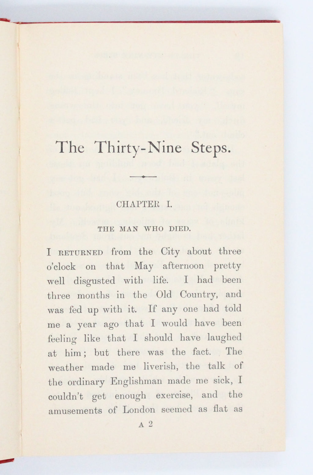 1939 The Thirty-Nine Steps by John Buchan