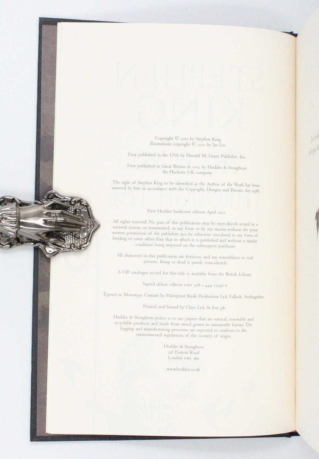 2012 The Wind Through the Keyhole by Stephen King