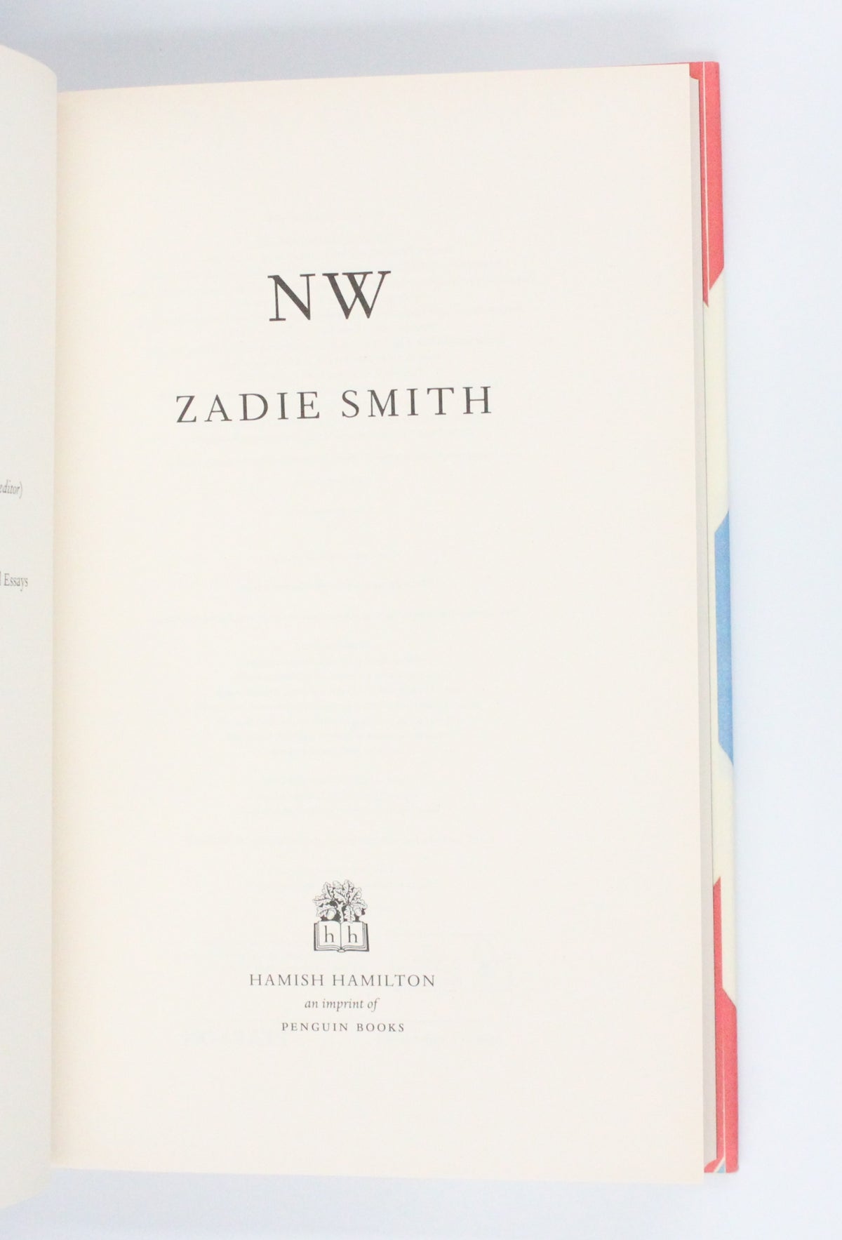 2012 N-W by Zadie Smith